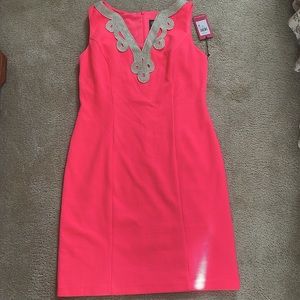 Vince Camuto Brocade Sheath Dress